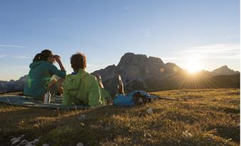 Hiking in the Dolomites