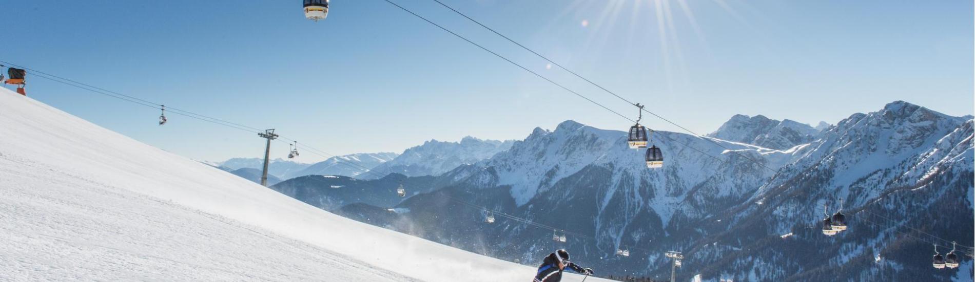 Skifahren am Kronplatz